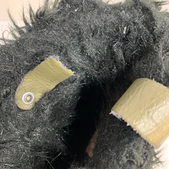 Sorel Women’s Green Leather & Rubber Boots – US Size 8, Fleece-Lined Warmth - Picture 7 of 12